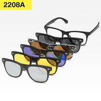 1/6 Iš 1 Magnetinis prisegamas saulės akinių rėmelis Polaroid saulės akiniams vyrams moterims Individualus optinis polarized
