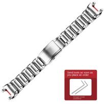 Skirta Casio MTG laikrodžiui B1000 Metalinė apyrankė Plieninė širdis GSHOCK MTG-B1000 316 nerūdijančio plieno laikrodžio apyrankė Juoda sidabrinė vyriška apyrankė 1000mm sidabras