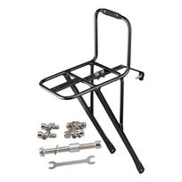 Aluminum Bike Front Rack Lightweight Carrier Shelf Pannier for Mountain Road Touring Bikes Cycling Accessory juoda