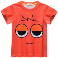 Short-Sleeved T-Shirt Sprunki Incredibox Rhythm Box, Middle-Aged And Older Children'S Loungewear 32202 110