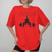 Dumbbells and Dragons Tee Shirt for Unisex Women Print T Shirts  100 Cotton Clothes S
