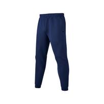 Skechers Basic Sports Series Simple Casual Comfortable Mid-Rise Knitted Sweatpants Men bottoms Navy-Blue P322M035-02MZ M