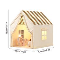 Large Kids Portable Tent Indoor & Outdoor Toddler Playhouse Children's Play Tent Toy for Active Imaginative Fun