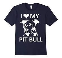 I heart My Pitbull Tshirt I Love My Pitbull Teepit Bull Unisexs Shirts Short Sleeve Trend Clothing Print T Shirt Unisex Top Tee S