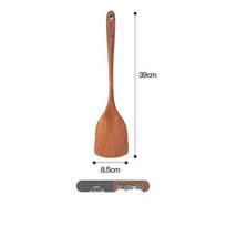 MAXCOOK Wenge Wood Extended Stir-fry Spatula