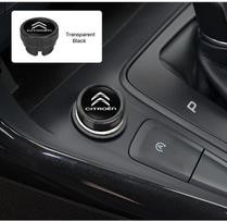 Car Cigarette Lighter Cover DustProof Decoration Cap For Citroen Cross Berlingo Xsara Grand Picasso Jumper Cactus Saxo Jumpy C8 juoda
