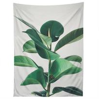 RUBBER FIG tapestry 75x100 juoda