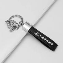 For Lexus RX330 RX300 SC300 NX UX IS200T RX200T NX300 lS400 RX270 IS250 IS300 Metal Leather Car Key Chain Business Keyring