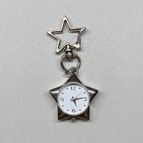 New Metal Pocket Watch Pendant Secure Spring Clip Vintage Star Shaped Keychain Star Holder Charm Keyring Bag balta