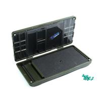 Carp Fishing Accessories Storage Box Carp Fishing Line Box With Pins Hair Chod Helicopter Ronnie Rigs Fishing Tackle žalia