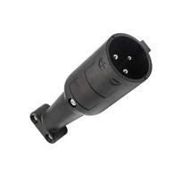 Golf Cart Charger Plug 3-Pin Triangle Connector DC Cord 8V Auto Charger Cord Handle Plug Replacement for Club Car DS Precedent juoda