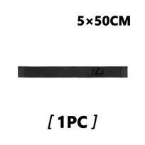 Black 50/60cm Nylon Storage Strap Elastic Nylon Velcro Strap Organizer Accessories For Lexus