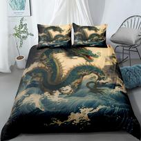 Carps in Pond Duvet Cover Set UK Single Double Queen US Twin Full King Size  Bed Linen Set 155x200cm