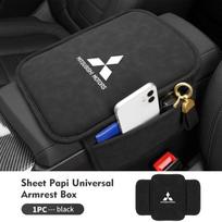 Car Central Armrest Pad Anti Slip Auto Center Console Arm Rest Mat Seat Box Cover For Mitsubishi Lancer ASX Pajero Mirage