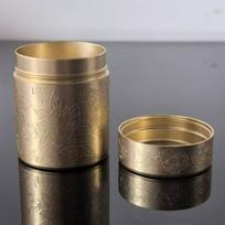 Aluminum Spices Storage Jar Thickened Sealed Tea Tin Organizer Tea Packaging Box  Tea Storage auksas