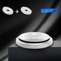 Car Air Freshener UFO Shape Solid Perfume Aroma Accessories For Citroen C1 DS3 C2 C3 Vts C4 Saxo C4L C5 C6 C8 Xsara C3-XR sidabras