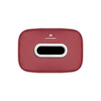 Microfiber Leather Car Tissue Box Cover Tissue Holder For Citroen C4 C3 C5 C5X e-C4 X e-C3 C-Elysee Berlingo C1 C6 C2 C-Crosser