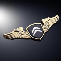 For Citroën C3 C4 C5 Berlingo Picasso Car Front Lid Hood Ornament Emblem Metal Chrome Logo Badge Luxury Auto Accessories