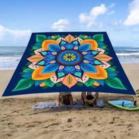 Portable Sun Shelter & Camping Tarp - Outdoor Tent and Picnic Ground Cover 400x185 cm