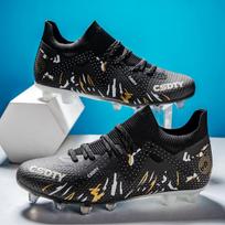 Putian Broken Football Shoes Boys Models Batch Children'S Sports Shoes Long Nails Flying Woven Seamless Training Spikes Men 35