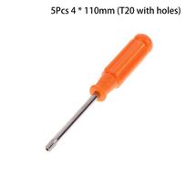 Precision Small Screwdriver Kit 5pcs for T15 T20 T25 T30 Torx Head Tamper Proof Screws for Handy Repair Jobs