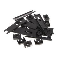 10pcs/Pack,2 Constituent Part Plastic Photo Frames Backs For A