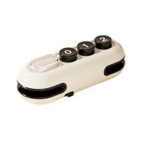 Magnetic Bag Sealer, Rechargeable Food Sealer with Cutter, Portable Heat Seal Machine for Snack Chips Bags kreminė