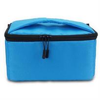 Dividing Partition Camera Bag Shockproof Digital Camera Case Camera Protector Pouch  DSLR SLR mėlyna