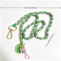 Traction Rope For Hand-pet Leash, Suitable For Small And Medium-sized Dogs, Such As Labrador, For Dog Walking. Made Of Durable And Thick Material. žalia