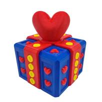 Funny Annoying Gift Box Creative Love Heart Puzzle Box Ornament 3D Printed Figurines Novelty Gag Joke Holiday Gift