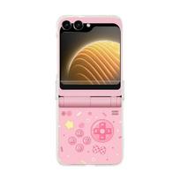 For Samsung Galaxy Z Flip 3 4 5 Phone Cases Cute Cartoon Hard Crystal Plastic PC Back Cover Case For Samsung Z Flip5 ZFlip5 For Z Flip 5