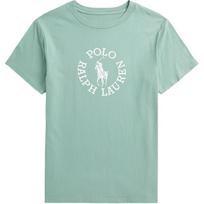 Polo Ralph Lauren Letter Print Round Neck Cotton Short Sleeve T-Shirt Kids Tops 323907297-003 XL
