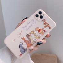 Cartoon Comics Iphone16 IPhone Case 11 Straight Edge X Suitable for 15 Fine Holes 14pro Max Matte 8/12 16promax