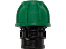 FLO PE vamzdžių jungtis su vidiniu sriegiu 25mm x 3/4″ vandentiekio sistemoms