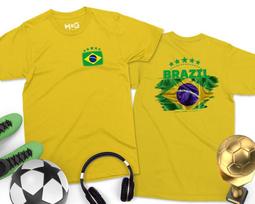 Brazilija futbolas Marškinėliai Brazilija Pasaulio futbolo čempionatas 2025 Brazilijos komandos vėliava 2025 2XL