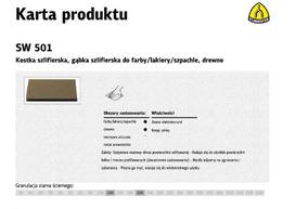 KLINGSPOR ŠLIFAVIMO KEMPINĖ 123x96x12,5mm P100 SW501