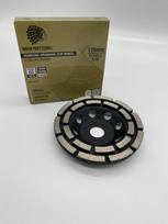 DEIMANTINIS DISKAS BETONO ŠLIAVIMUI 125mm DOUBLE ROW INDIAN PROFESSIONAL