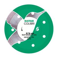 DISTAR DEIMANTINIS DISKAS COLIBRI 75 x 0,8 x 6 x 10H