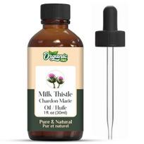 Organic Zing Milk Thistle (Silybum marianum) Oil | Pure & Natural Essential Oil for Aroma & Diffusers, Skincare, Massage- 30ml/1.01fl oz