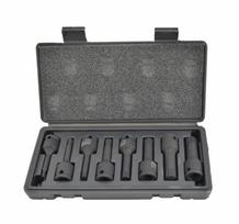 AWTOOLS SMŪGINIAI LOBELINIAI SPLINE RAKTAI 8vnt. BLACK LINE