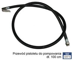 ADLER ŽARNA PISTOLETUI SU MANOMETRU 100cm 1/4Z