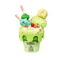 Pokemon Building Blocks Pikachu Squirtle Jigglypuff Ice Cream Model DIY Bricks Set Desktop Collection Decoration Kids Idea Gifts No Box