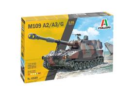 Italeri Tamiya Military Series 6589 Gun Plastic Model 38589 (ITALERI) 1/35 No. M109A2/A3/G Self-Propelled įvairiaspalvis