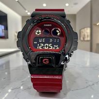Casio G-Shock GM-6900B-4JF Metal Covered Digital Men's Watch Red Shock Resistant