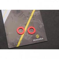 Magura Original Four Piston MT5 MT7 Brake Caliper Ring Brake Caliper Accessories oranžinė