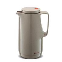 1L Insulated Pitcher - ROTPUNKT 760 Maxima - Hot and Cold Dual Use - BPA-Free Coffee Pot Glass - beige smėlis