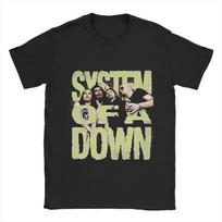 System of A Down Printed T Shirts Summer Cotton TShirts for Men Women Hippie Casual Tee Shirt ShortSleeve Y2K Casual Clothes XXXL