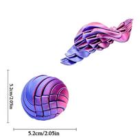Creativity Fidget Toy 3D Printed Twistsphere Fidget Toy Gear Liquid Flow Ball With Rotating Design Anxiety Relief Adult toys