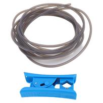 4M 13.1FT PTFE Tube Fit for Bambu Lab A1 Mini AMS 3D Printer 2.5mm ID 4mm OD 1.75mm Filament Feed Tube with Cutter Grey