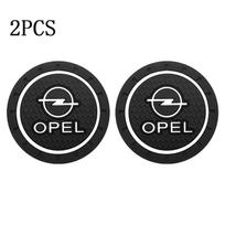 2pc Car Interior Water Cup Holder Anti Slip Pads Coasters For Opel Astra j g Insignia Corsa d Vectra c Zafira a Auto Gadgets